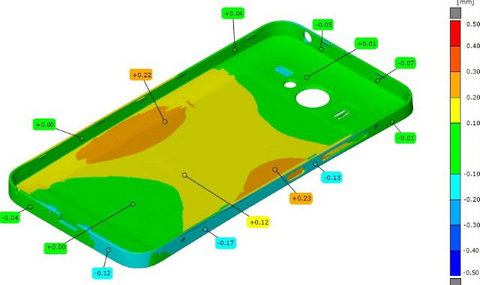手機(jī)外殼3D檢測(cè)分析